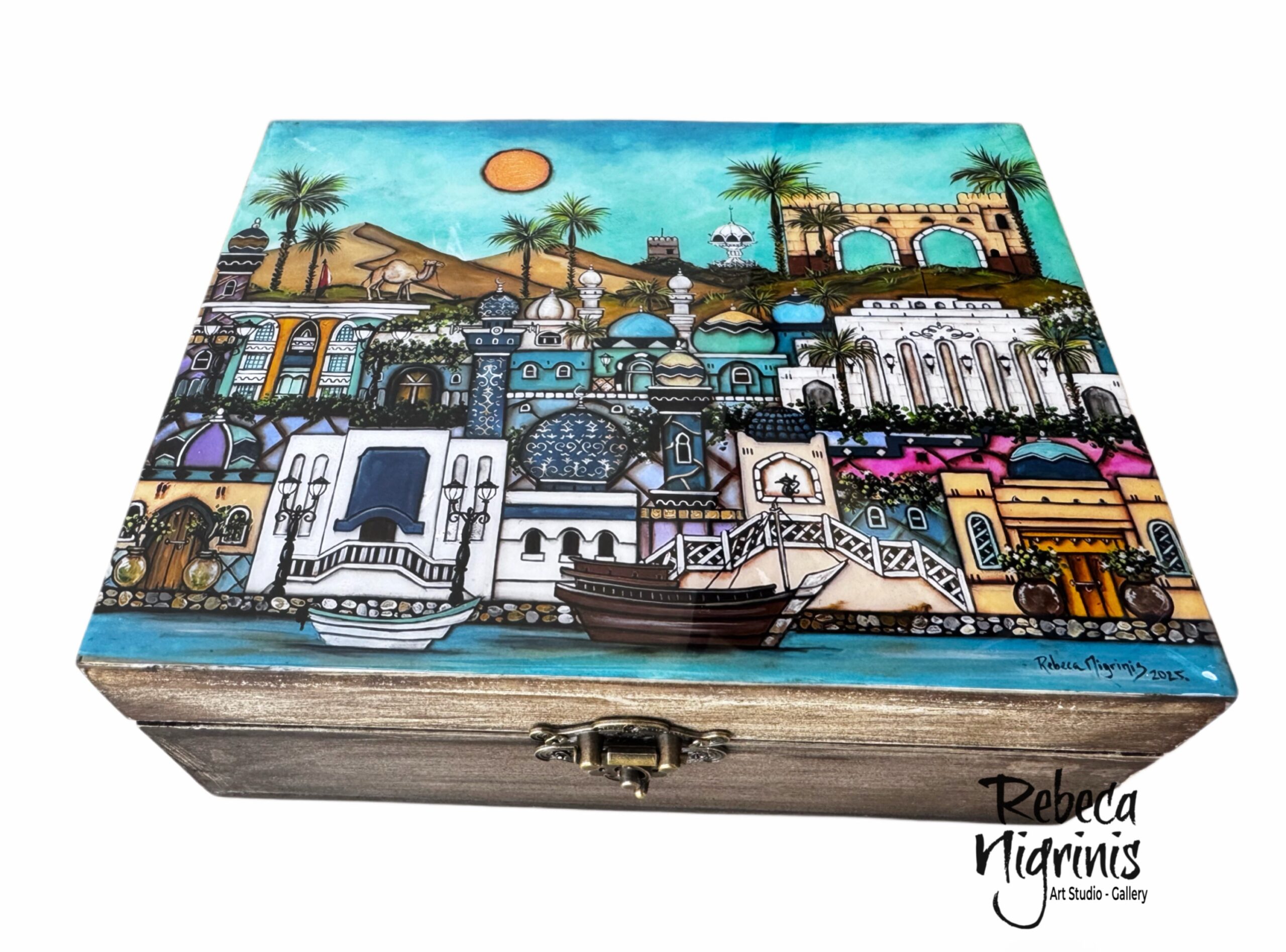 Decorative Box – Six Compartments