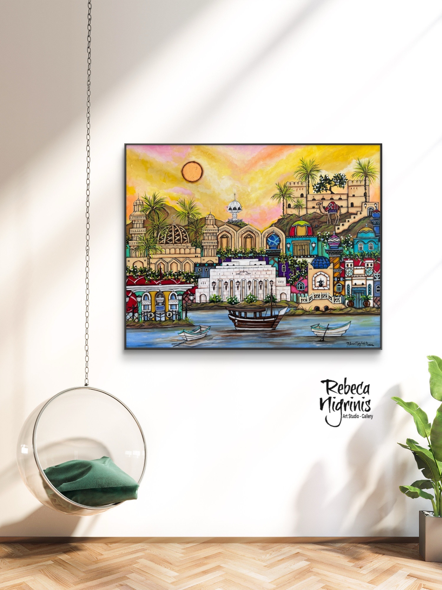 Original Artwork on canvas size 100×80 cm