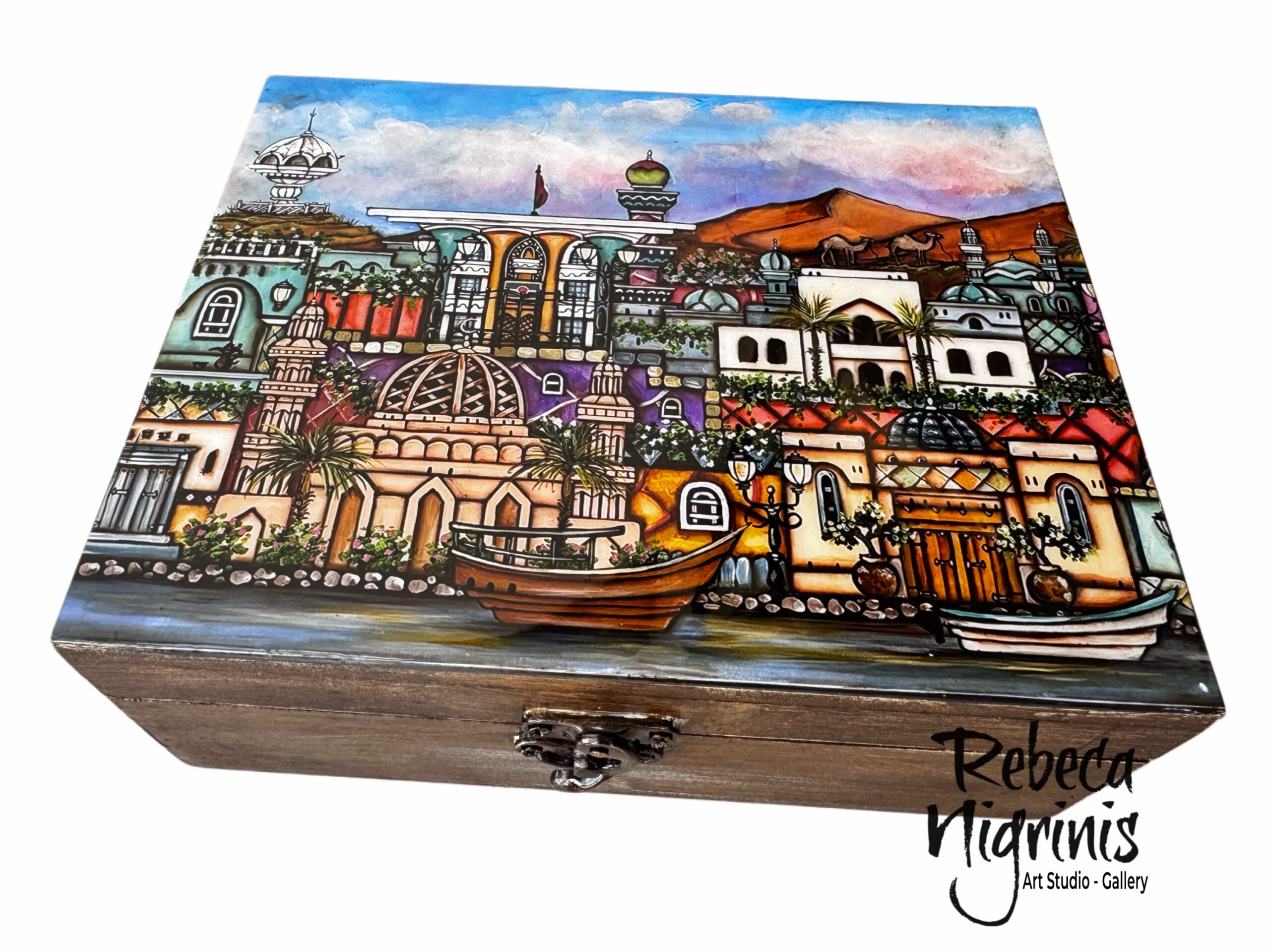 Decorative Box – Six Compartments