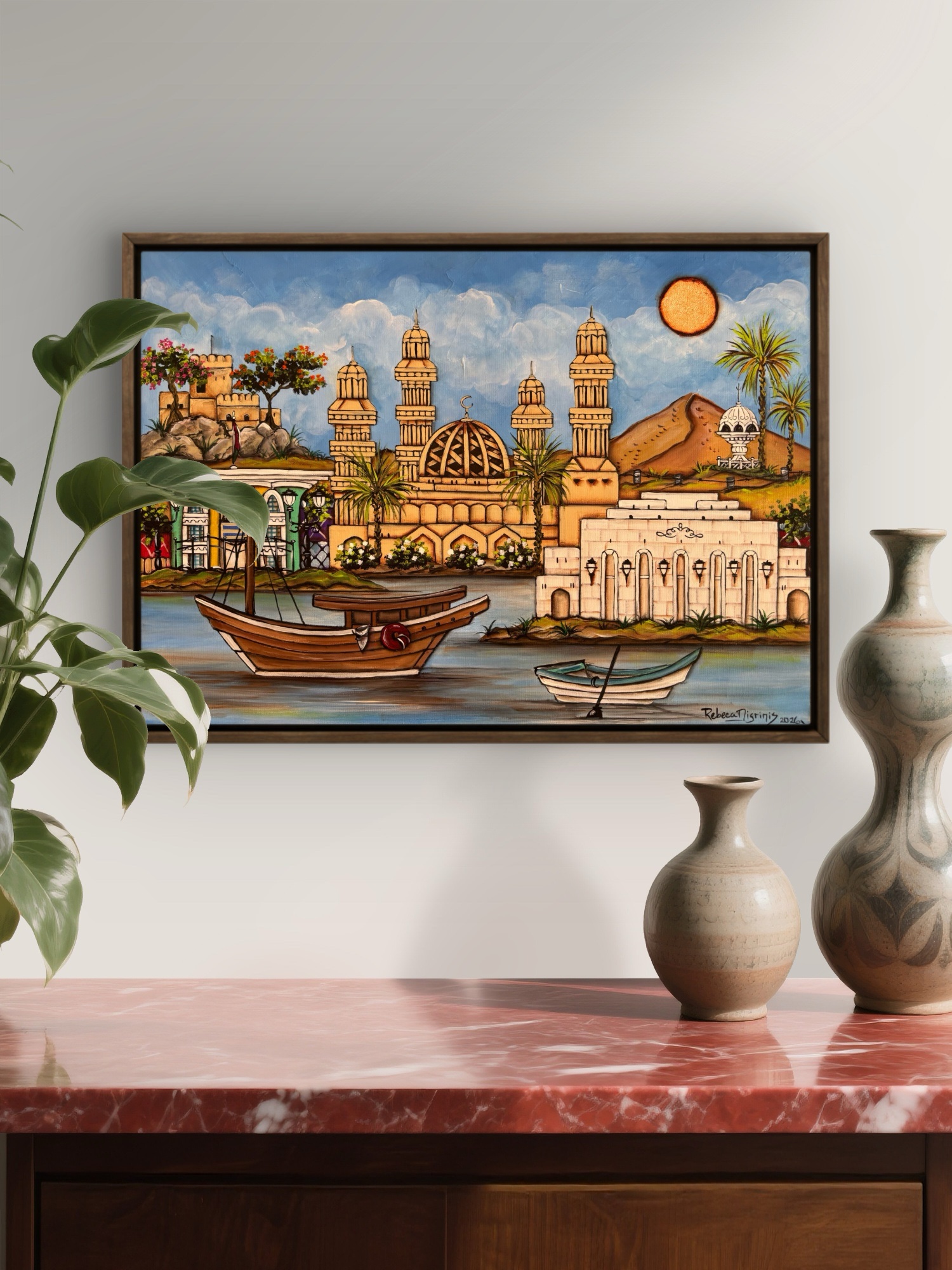 Original Acrylic Artwork on canvas – Size 70×50 cm