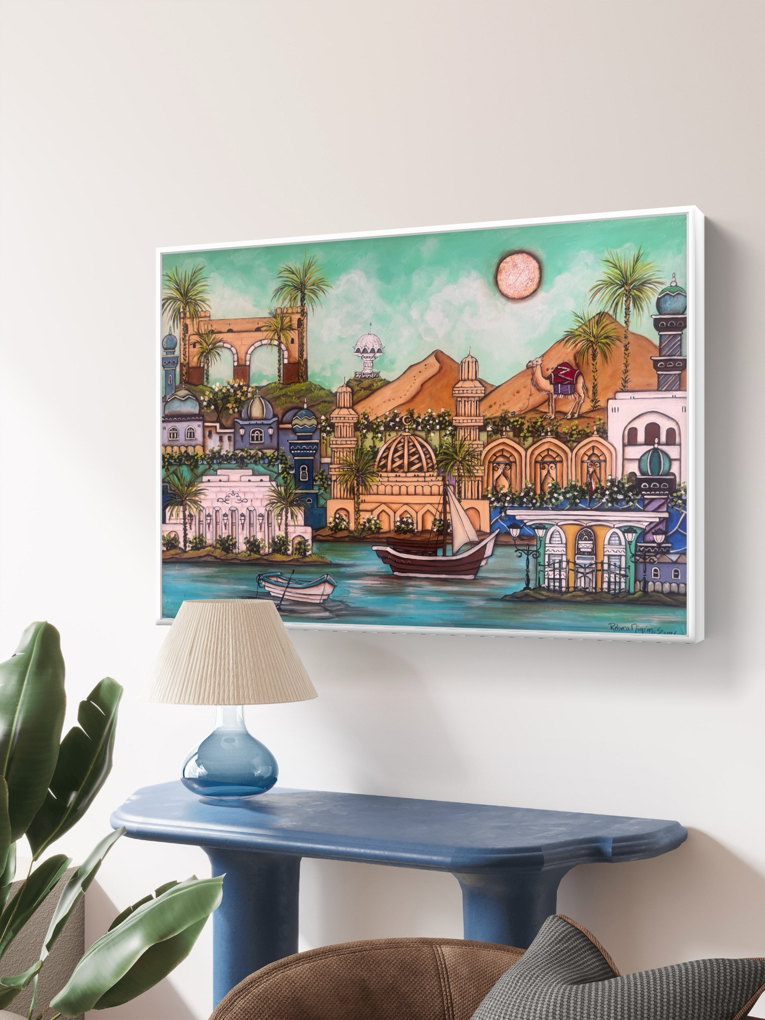 Original artwork / Acrylic on canvas/ size 100×70 cm