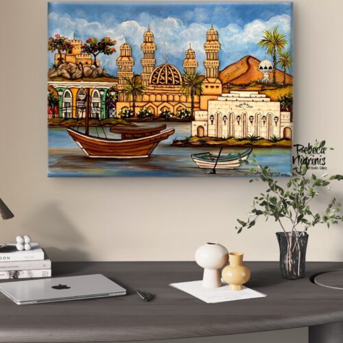 Original Acrylic Artwork on canvas - Size 70x50 cm