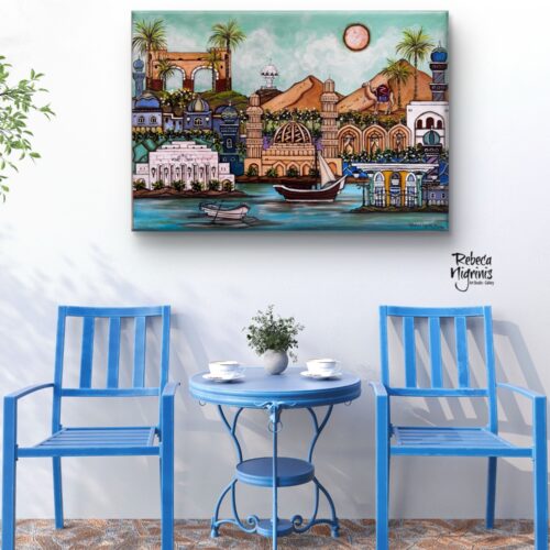 Original artwork / Acrylic on canvas/ size 100x70 cm