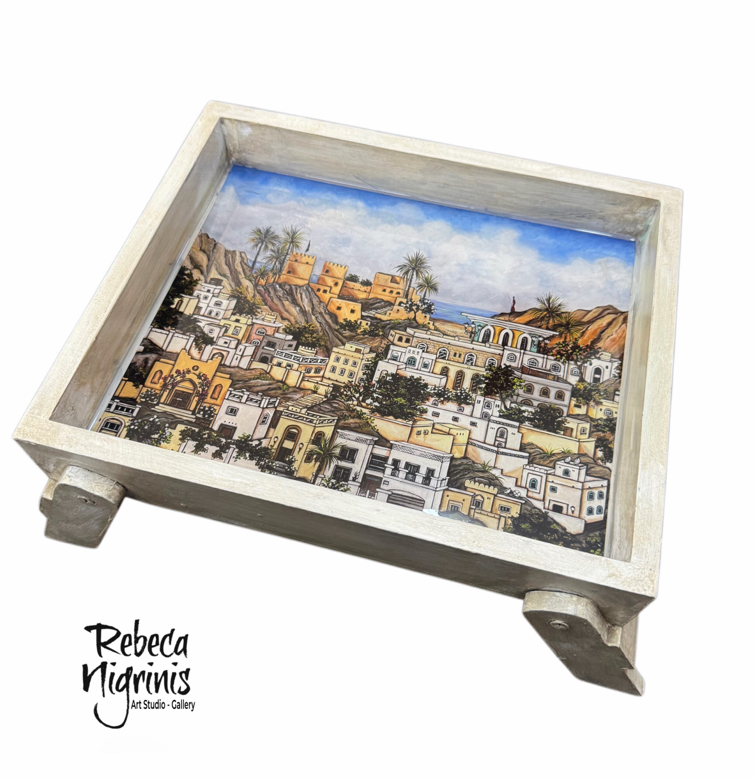 Mini breakfast service tray