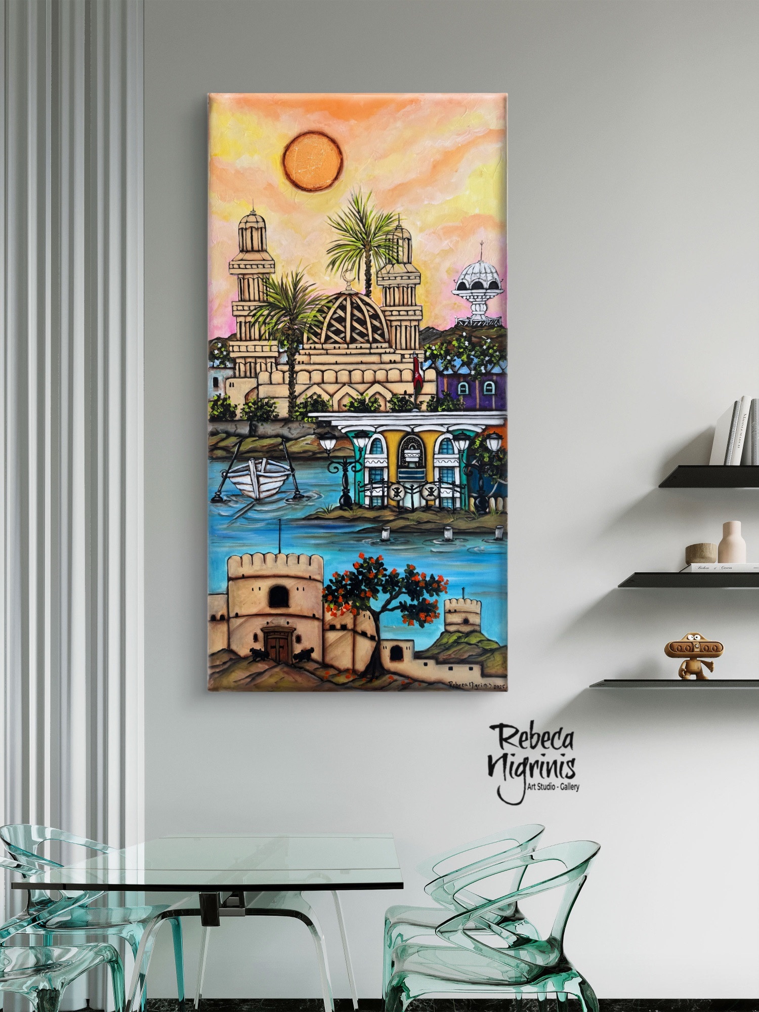 Original Artwork – Acrylic on canvas size 80×40 cm