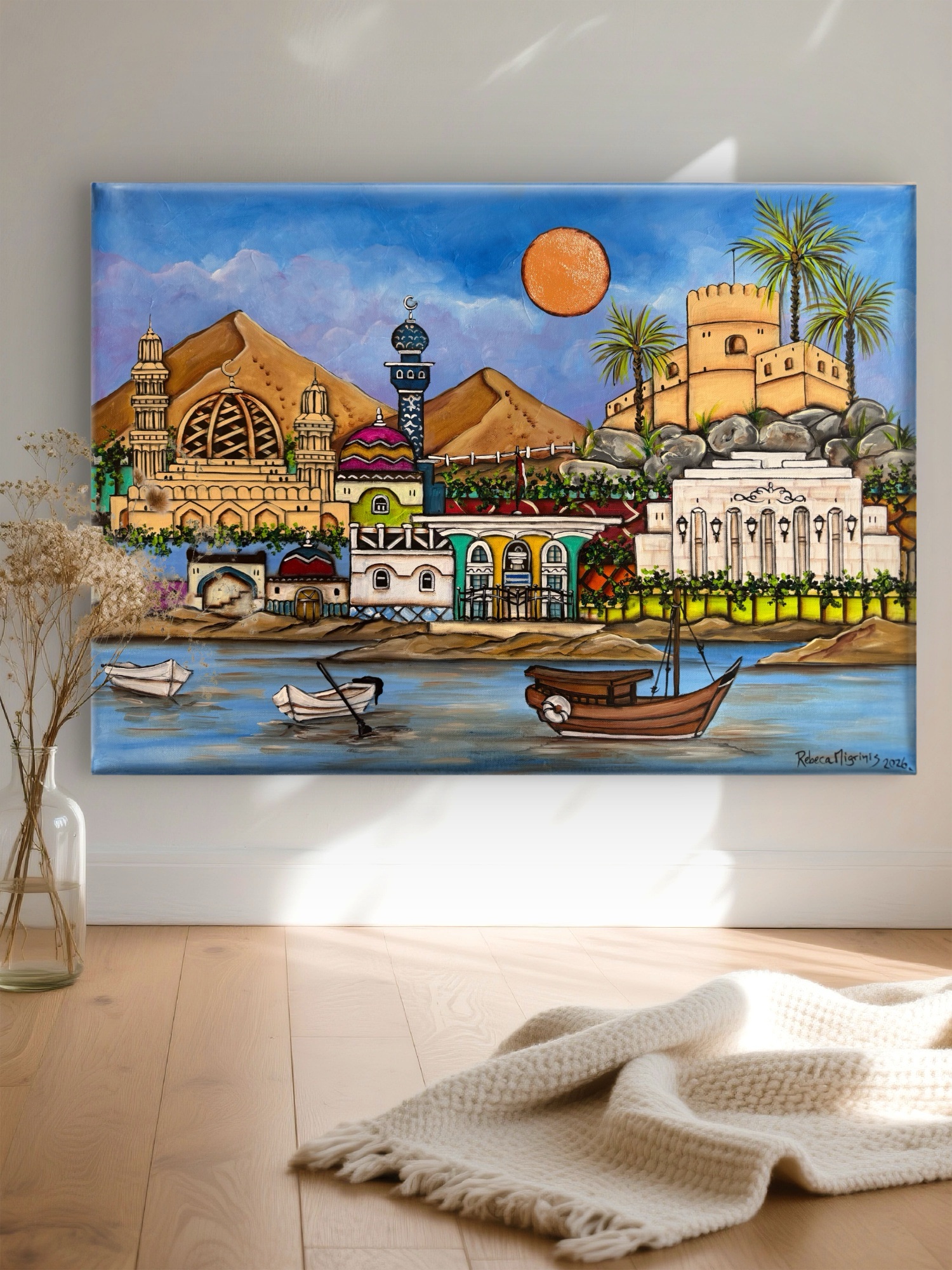 Original artwork on canvas / size 70×50 cm