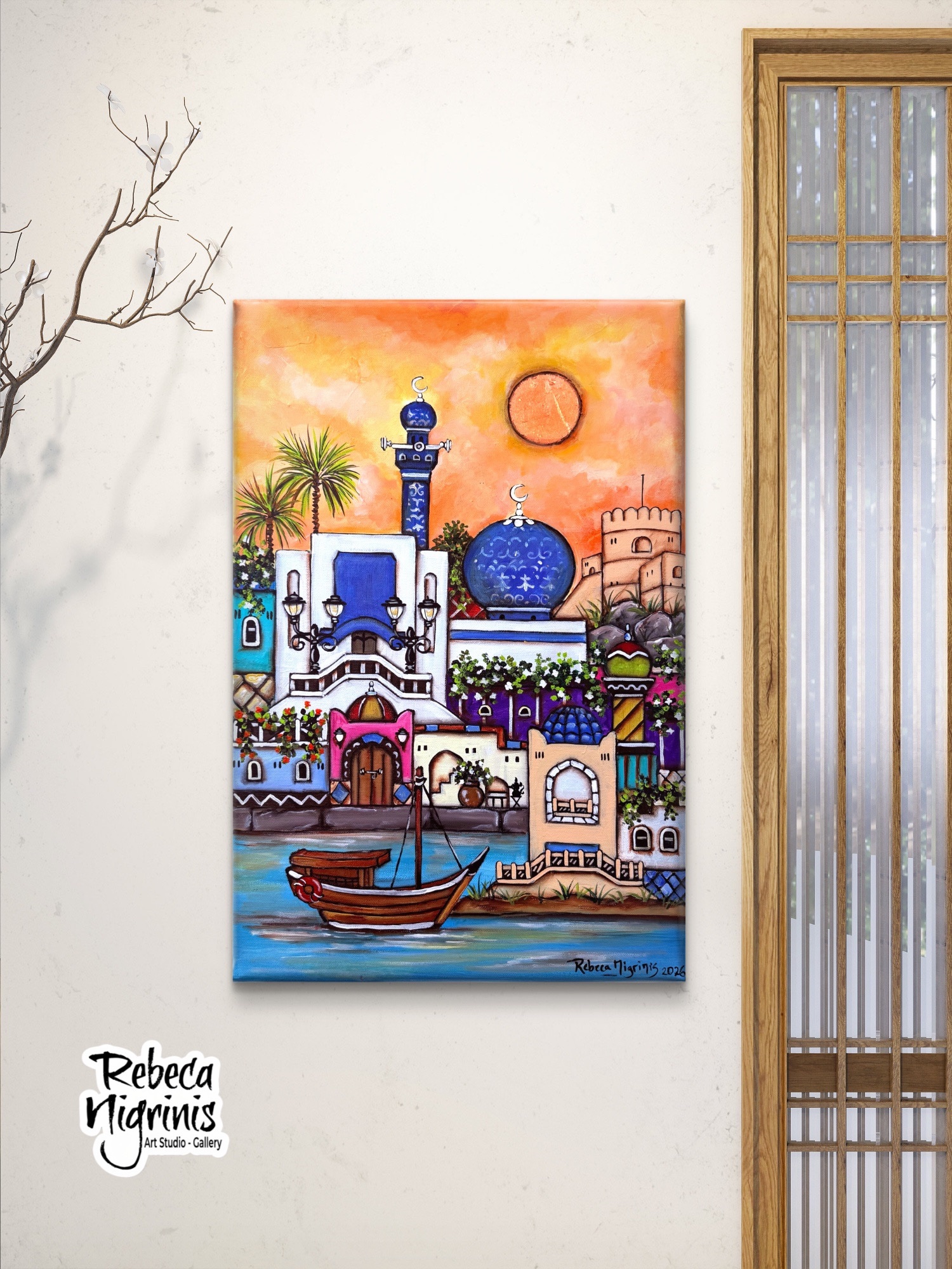 Original artwork on canvas / size 60×40 cm